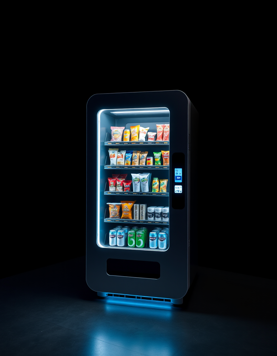 AI-powered smart vending machine